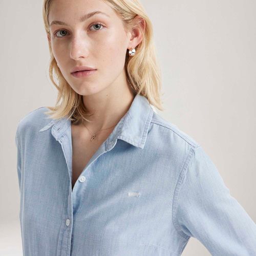 Camisa Levi's® The Classic Lavagem Média Manga Longa