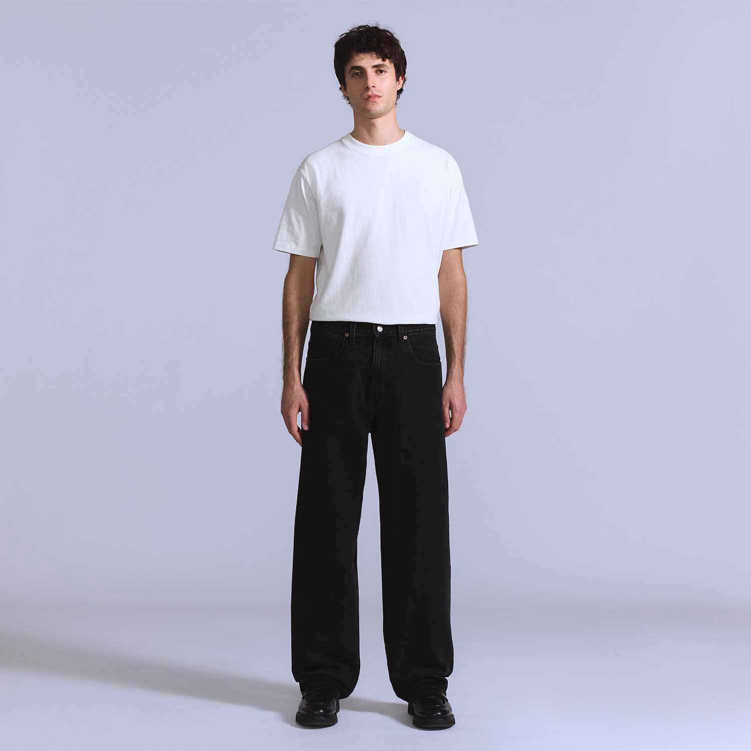 Calça Jeans Levi's® Blue Tab Marker Loose Lavagem Escura - Levi's
