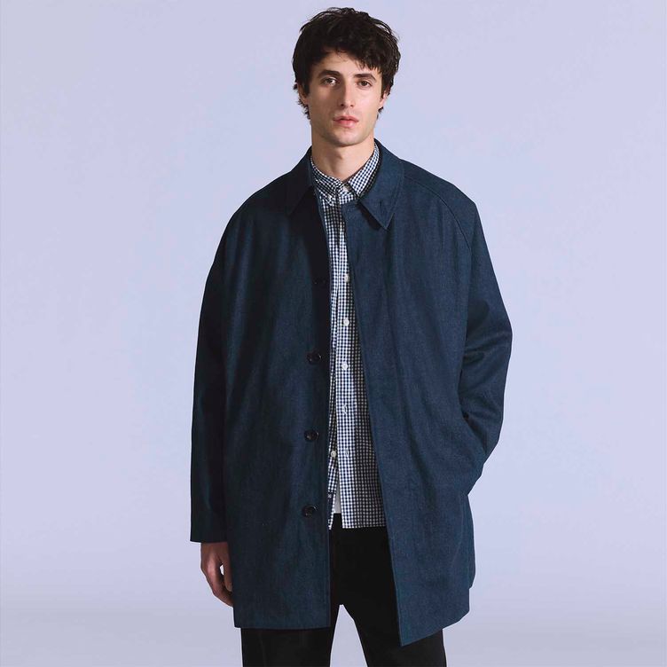 未使用 LEVI'S BLUETAB NAVAL SACK コート Casaco Jeans Levi's® Blue Tab Naval Sack Coat Lavagem Escura