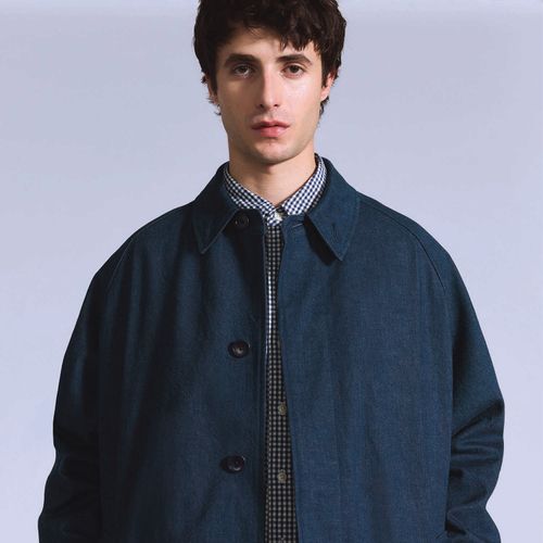 Casaco Levi's® Blue Tab Mac Coat Azul Marinho