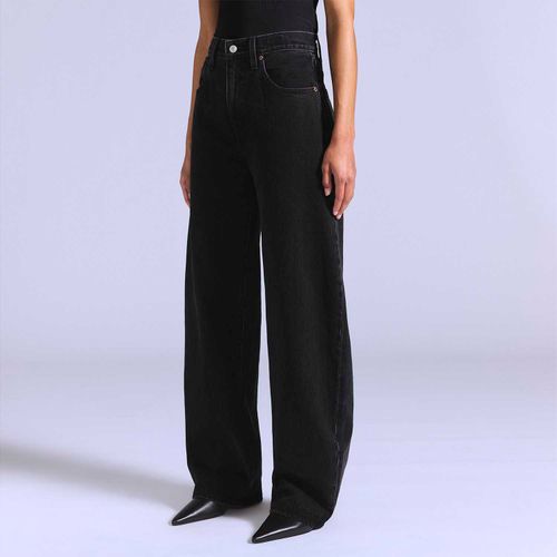 Calça Jeans Levi's® Blue Tab Drop Barrel Lavagem Escura