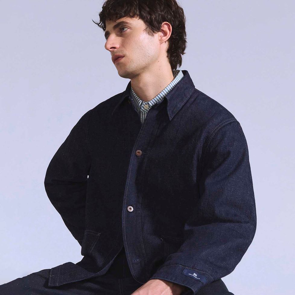 Casaco Jeans Levi's® Blue Tab Naval Sack Coat Lavagem Escura