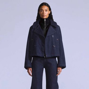 Jaqueta Jeans Levi's® Blue Tab Mariner Peacoat Lavagem Escura