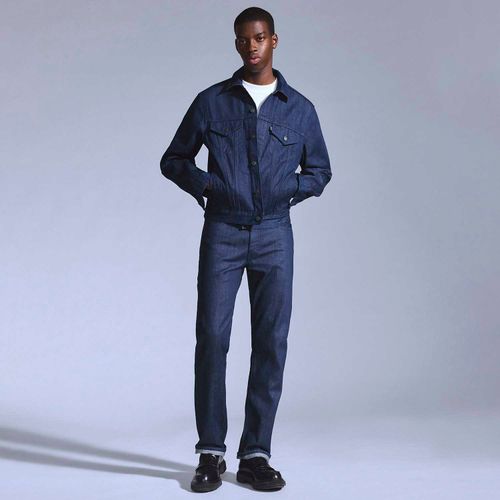 Calça Jeans Levi's® 505® Blue Tab Regular Lavagem Escura