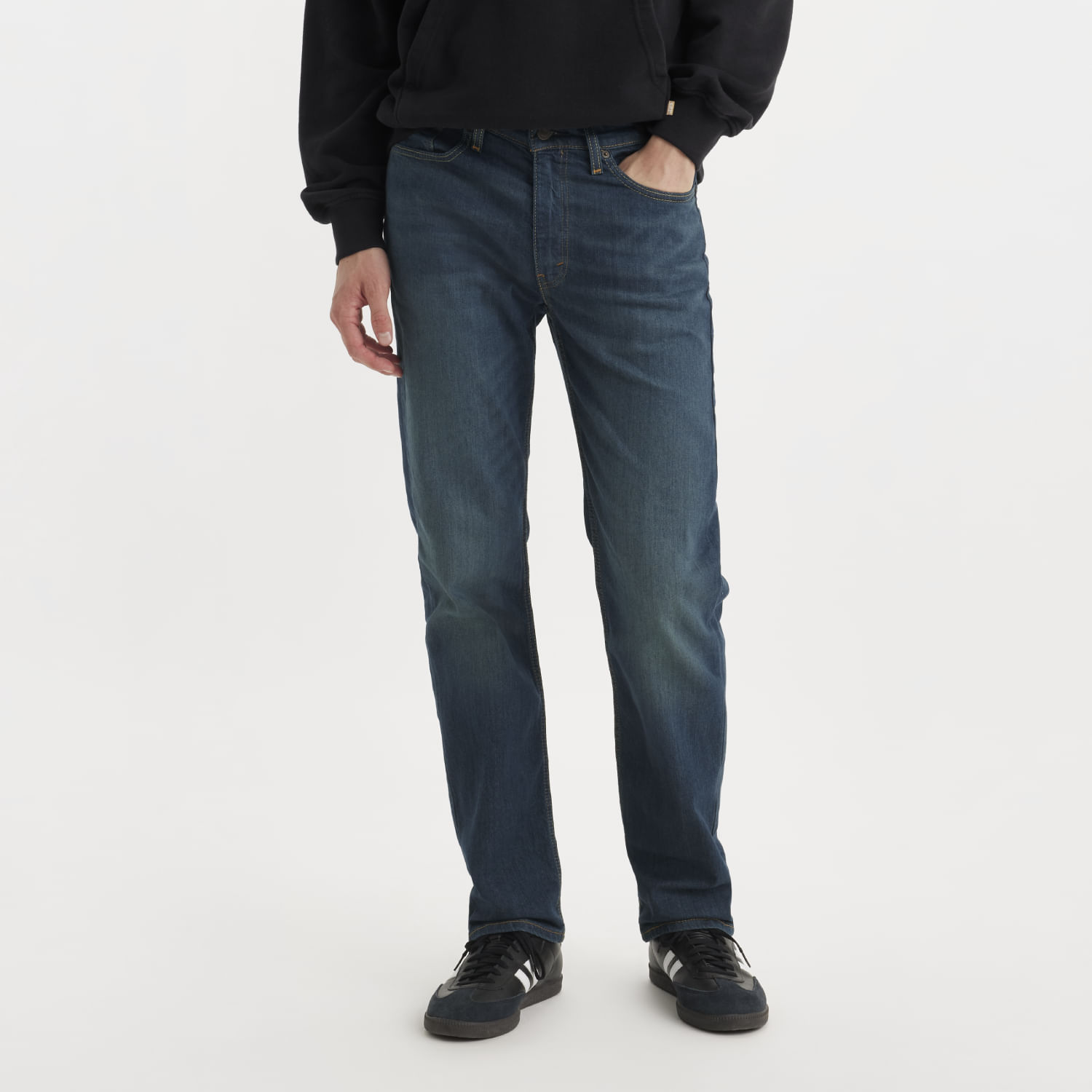 Calça Jeans Levi's® 514® Slim Straight Lavagem Escura - Levi's® Brasil