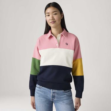 Moletom Levi's® Popover Manga Longa