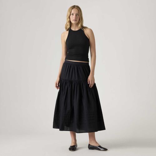 Saia Mid Levi's® Becca Tiered Preta