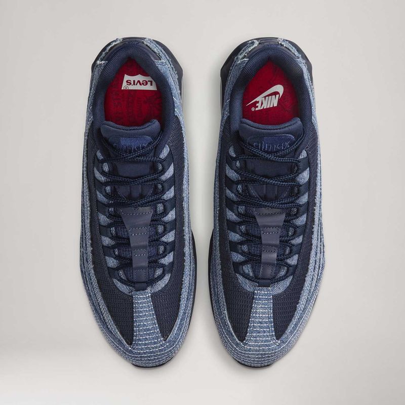 26.5 NIKE x Levi’s Air Max 95 OG indigo Levi's® x Nike Air Max 95 Denim - Azul Marinho - Levi's® Brasil