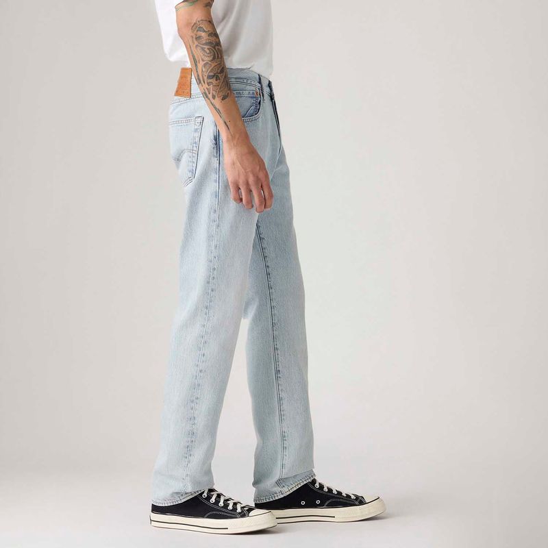 Calça Jeans Levi's® 501® Original Thermodapt Lavagem Clara