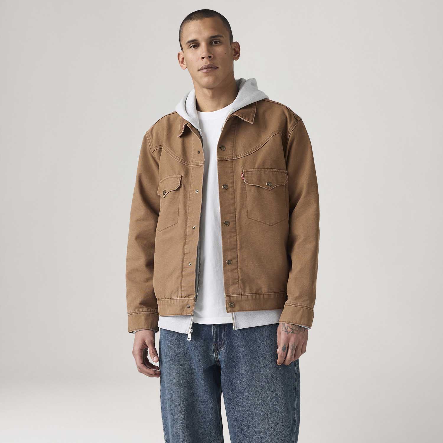 Casaco Levi's® Western Shorthorn Marrom - Levi's® Brasil