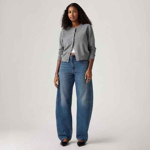 Calça Jeans Levi's® Baggy Dad Barrel Lavagem Escura