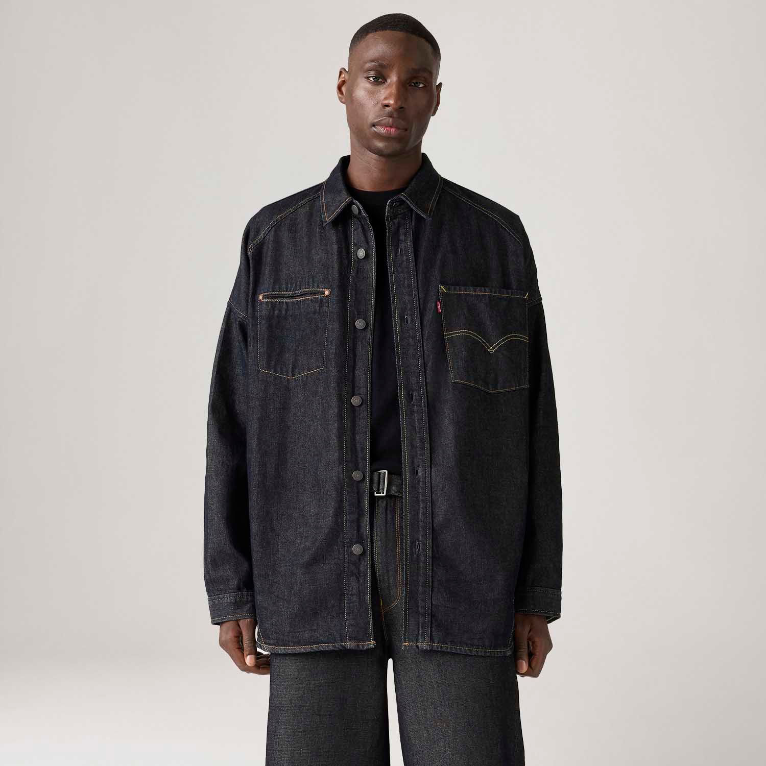 Camisa Jeans Levi's® Twist Shacket Lavagem Média - Levi's® Brasil