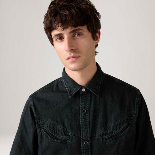 Camisa Levi's® Smiley Western Preta