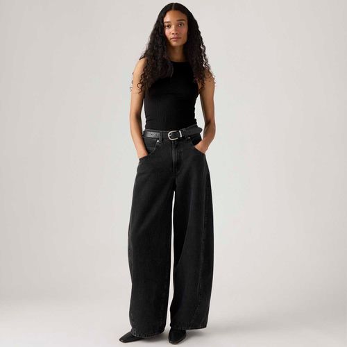 Calça Jeans Levi's® Super Baggy Barrel Preta