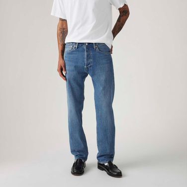 Calça Jeans Levi's® 501® Original Lavagem Média