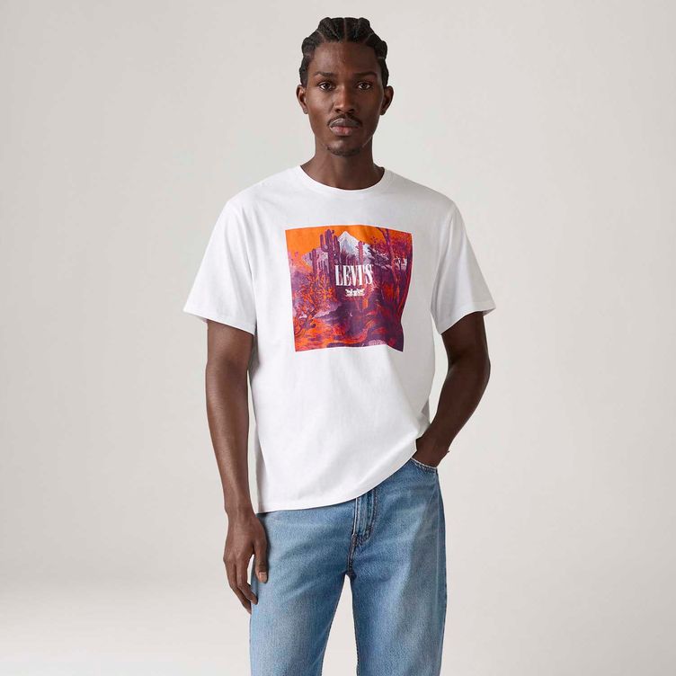 Camiseta Levi's® Relaxed Off White - Levi's® Brasil