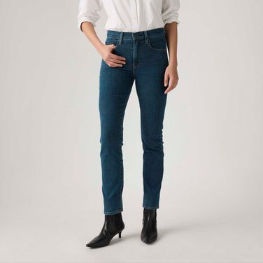 Calça Jeans Levi's® 724® High Rise Straight Lavagem Escura