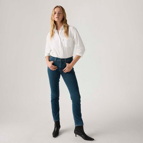 Calça Jeans Levi's® 724® High Rise Straight Lavagem Escura