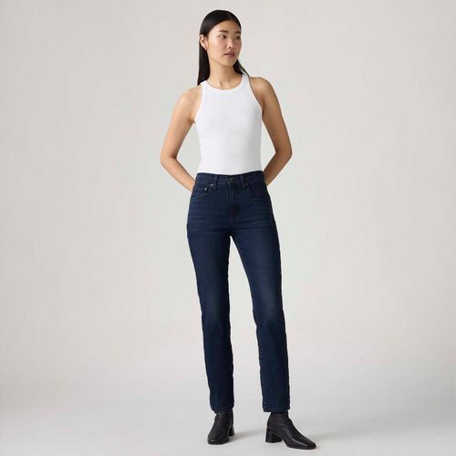 Calça Jeans Levi's® 724® High Rise Straight Lavagem Escura