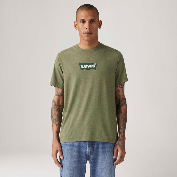 Camiseta Levi's® Graphic Crewneck Vermelha Manga Curta - Levi's