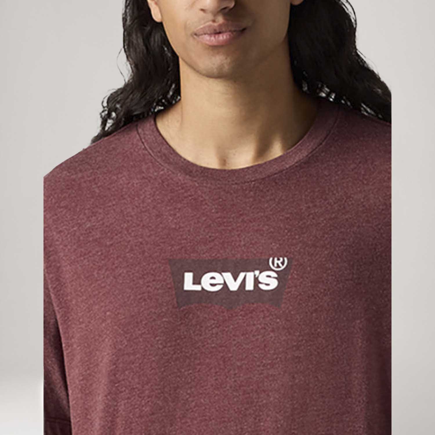 kKkページ Camiseta Levi's® Graphic Crewneck Vermelha Manga Curta - Levi's