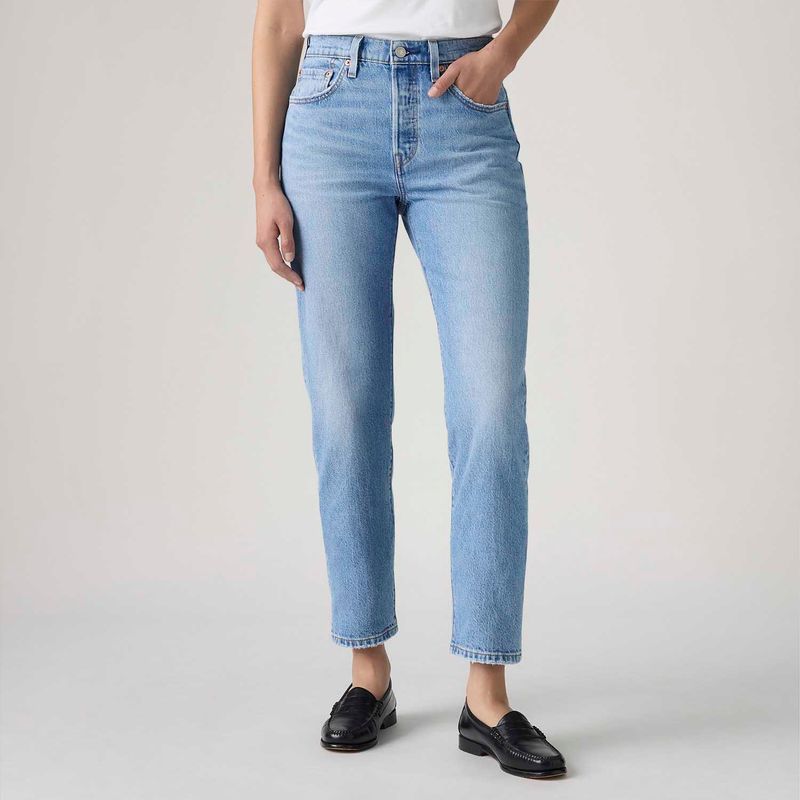 Calça Jeans Levi's® 501® Crop Lavagem Média - Levi's® Brasil