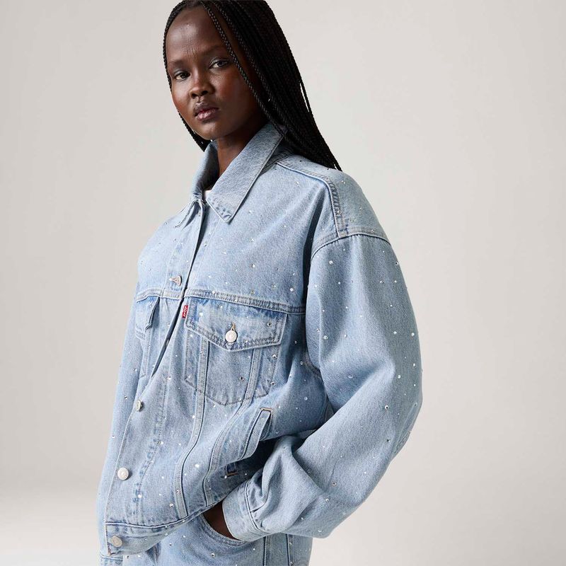 Jaqueta Jeans Levi's® 90's Trucker Lavagem Clara - Levi's® Brasil