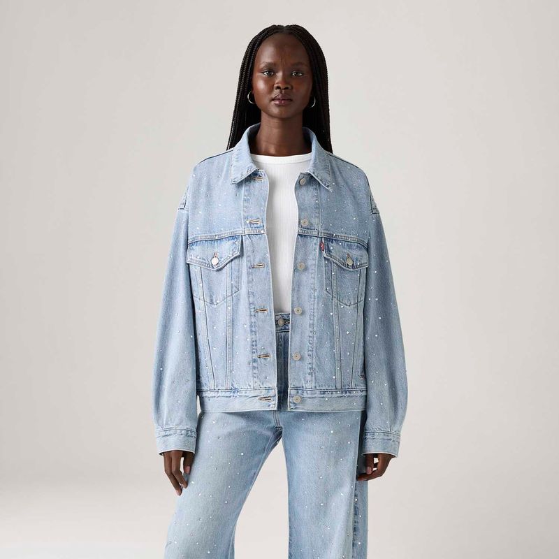 Jaqueta Jeans Levi's® 90's Trucker Lavagem Clara - Levi's® Brasil