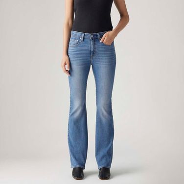 Calça Jeans Levi's® 726® High Rise Flare Lavagem Média