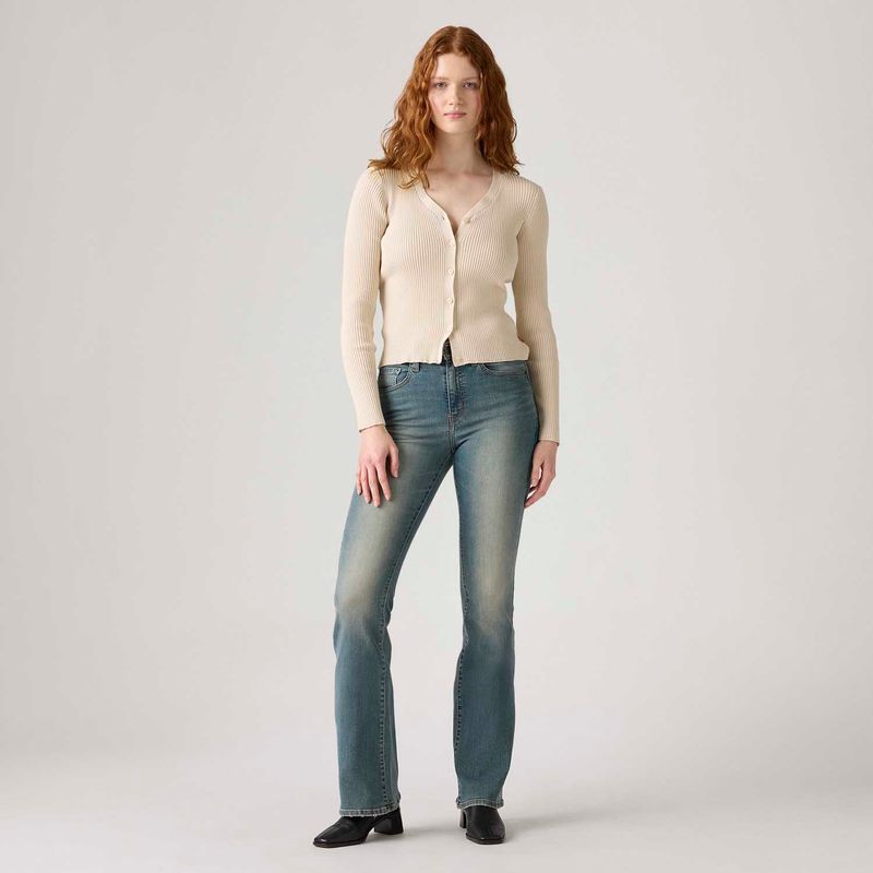 Calça Jeans Levi's® 726® High Rise Flare Lavagem Média - Levi's