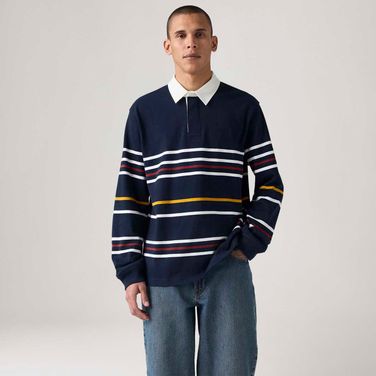 Suéter Levi's® Union Rugby Azul Marinho