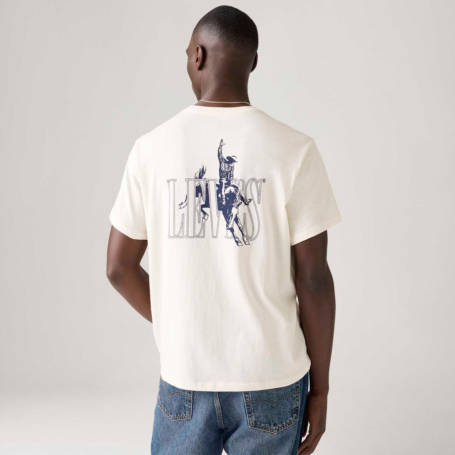 Camiseta Levi's® Relaxed Off White - Levi's® Brasil