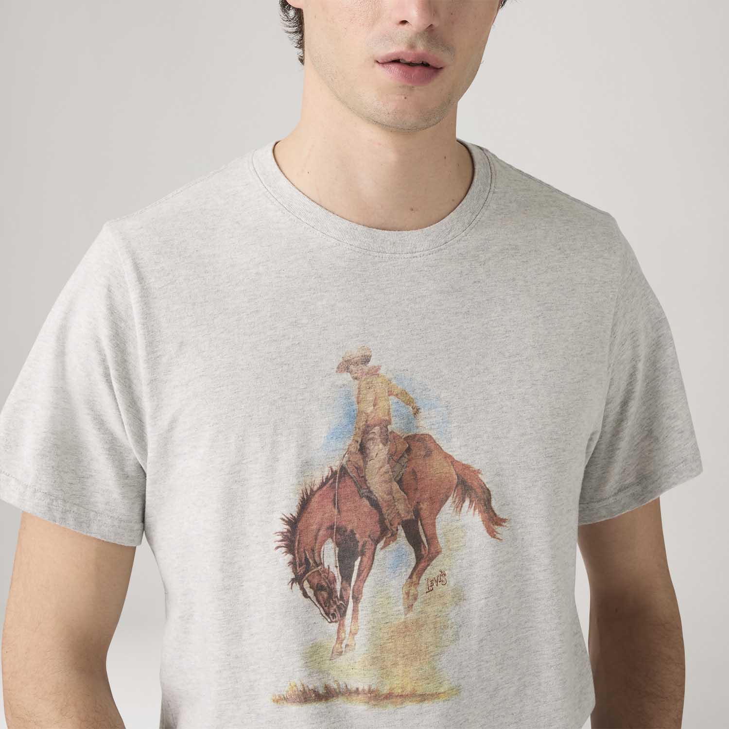 Camiseta Levi's® Relaxed Cinza - Levi's® Brasil