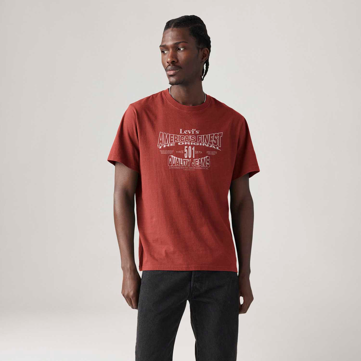 LEVI’S RED HOLDEN Camiseta Levi's® Relaxed Vermelha - Levi's® Brasil