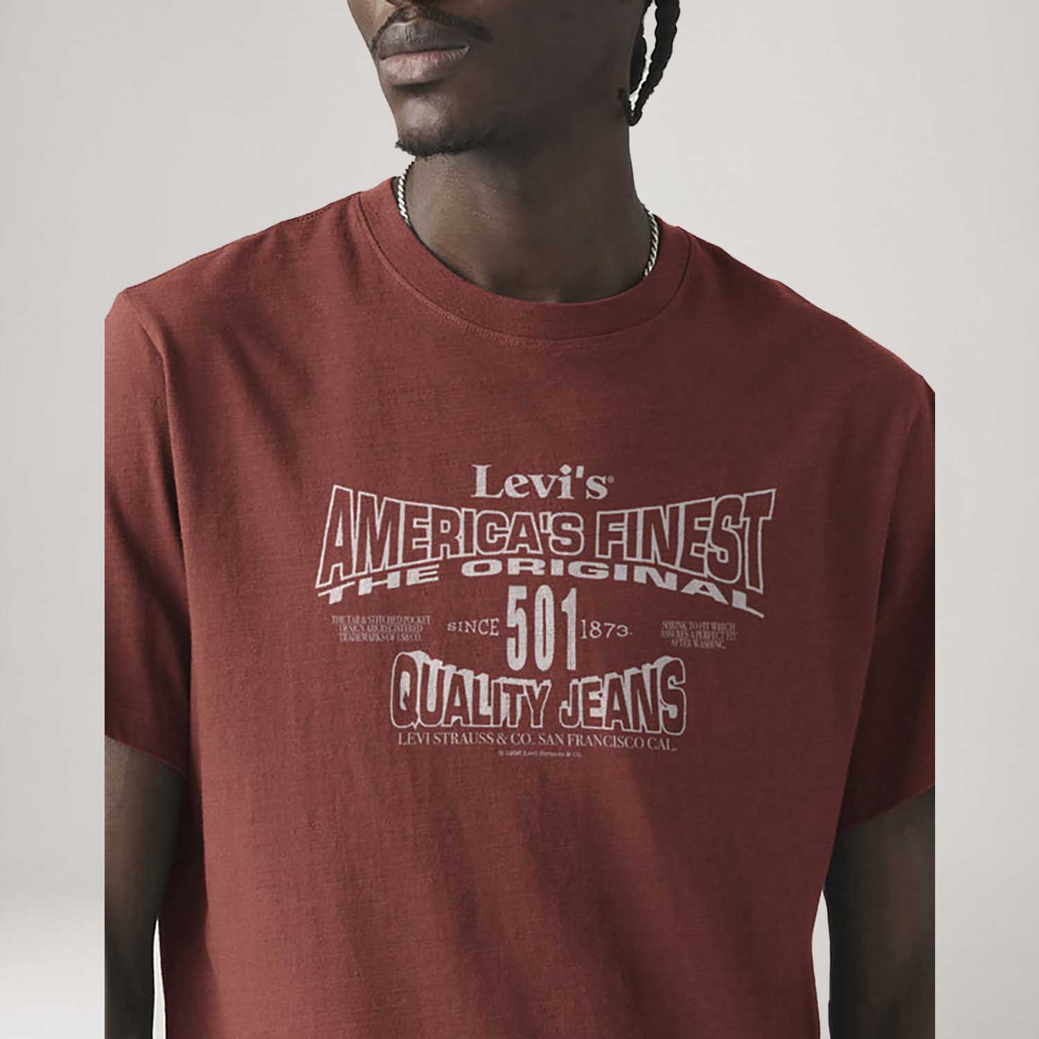 Camiseta Levi's® Relaxed Vermelha - Levi's® Brasil