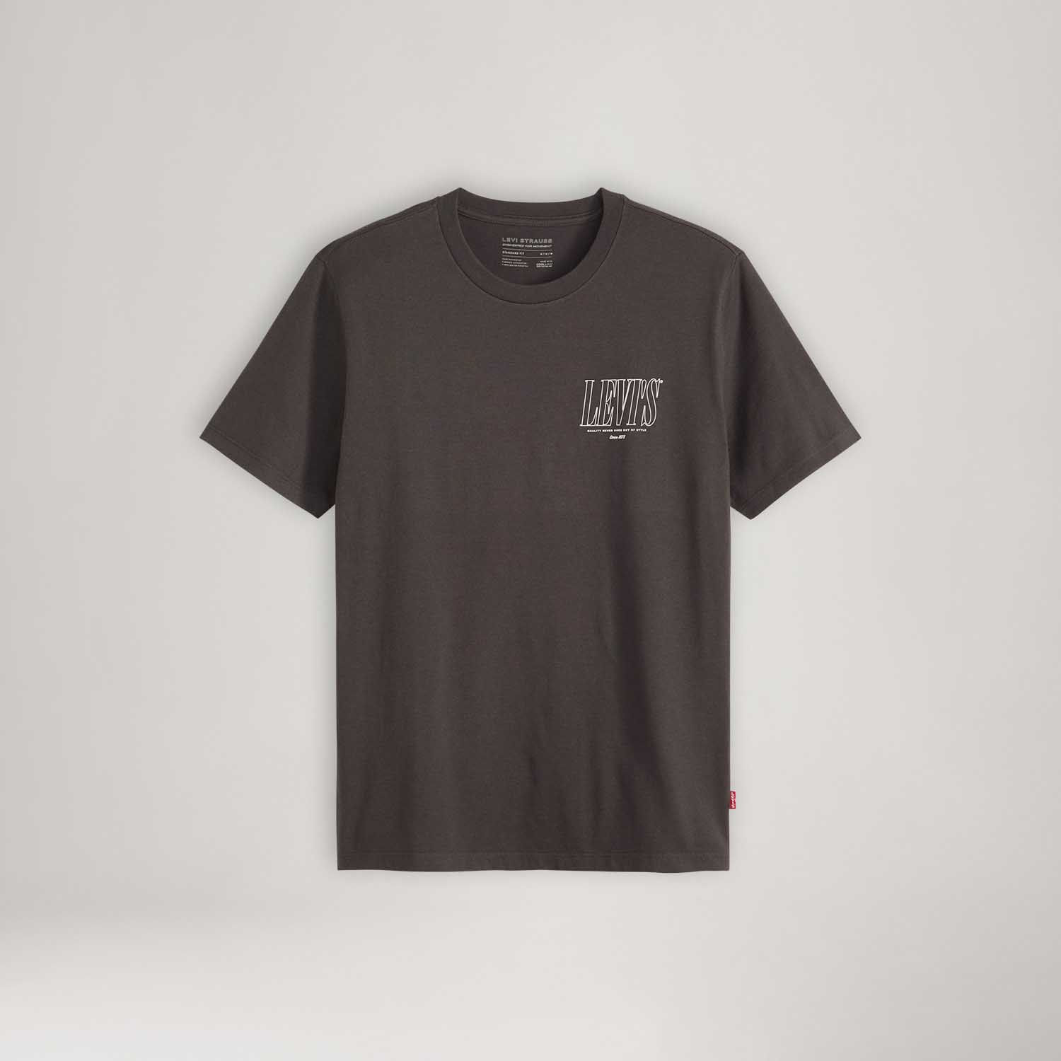 Camiseta Levi's® Graphic Crewneck Preta Manga Curta - Levi's® Brasil