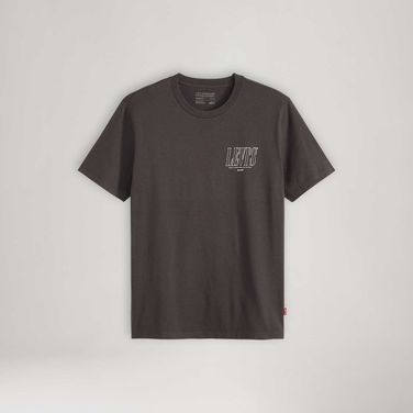 Camiseta Levi's® Graphic Crewneck Preta Manga Curta