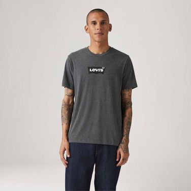 Camiseta Levi's® Graphic Crewneck Preta Manga Curta