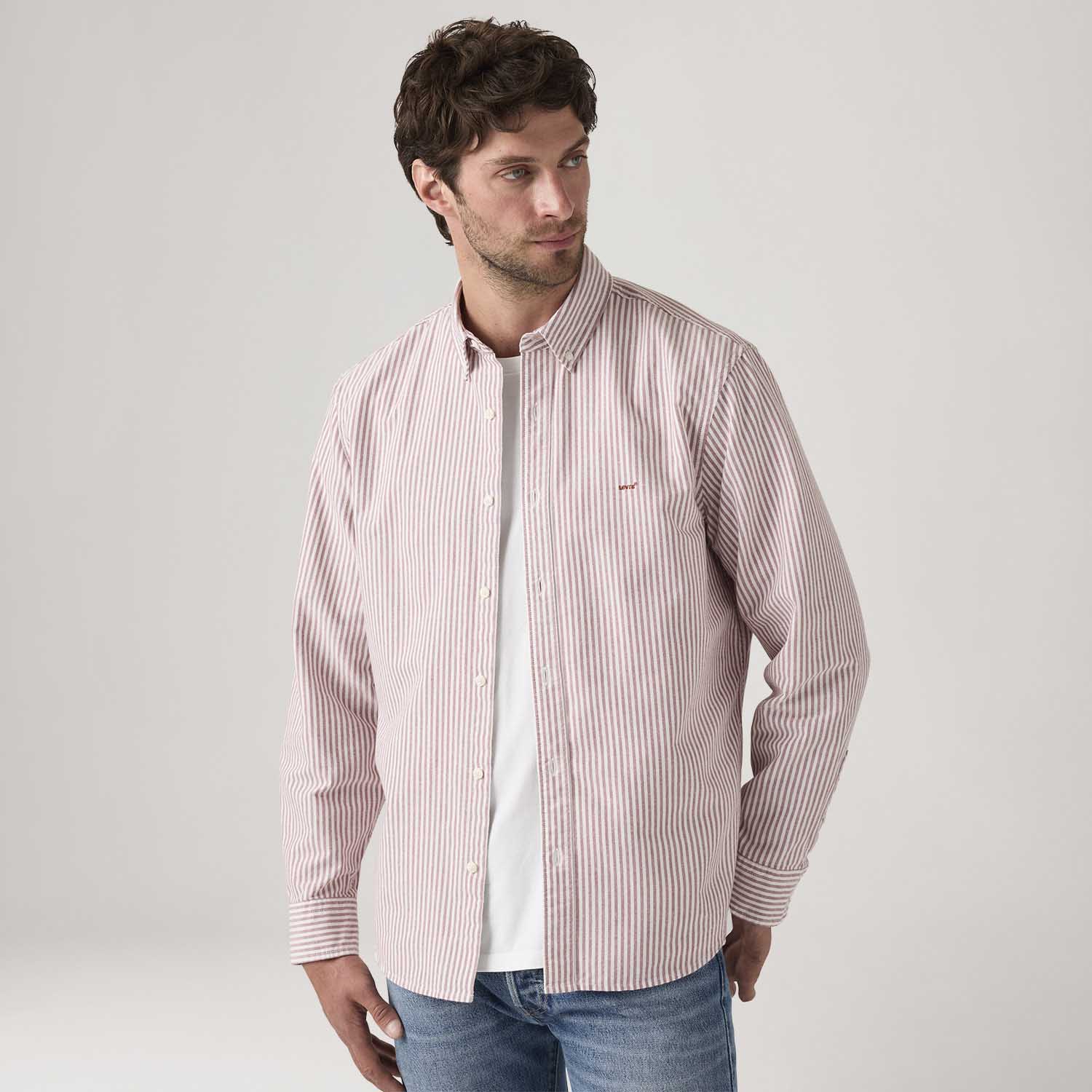 Camisa Levi's® Authentic Button Down Marrom Manga Longa é boa?