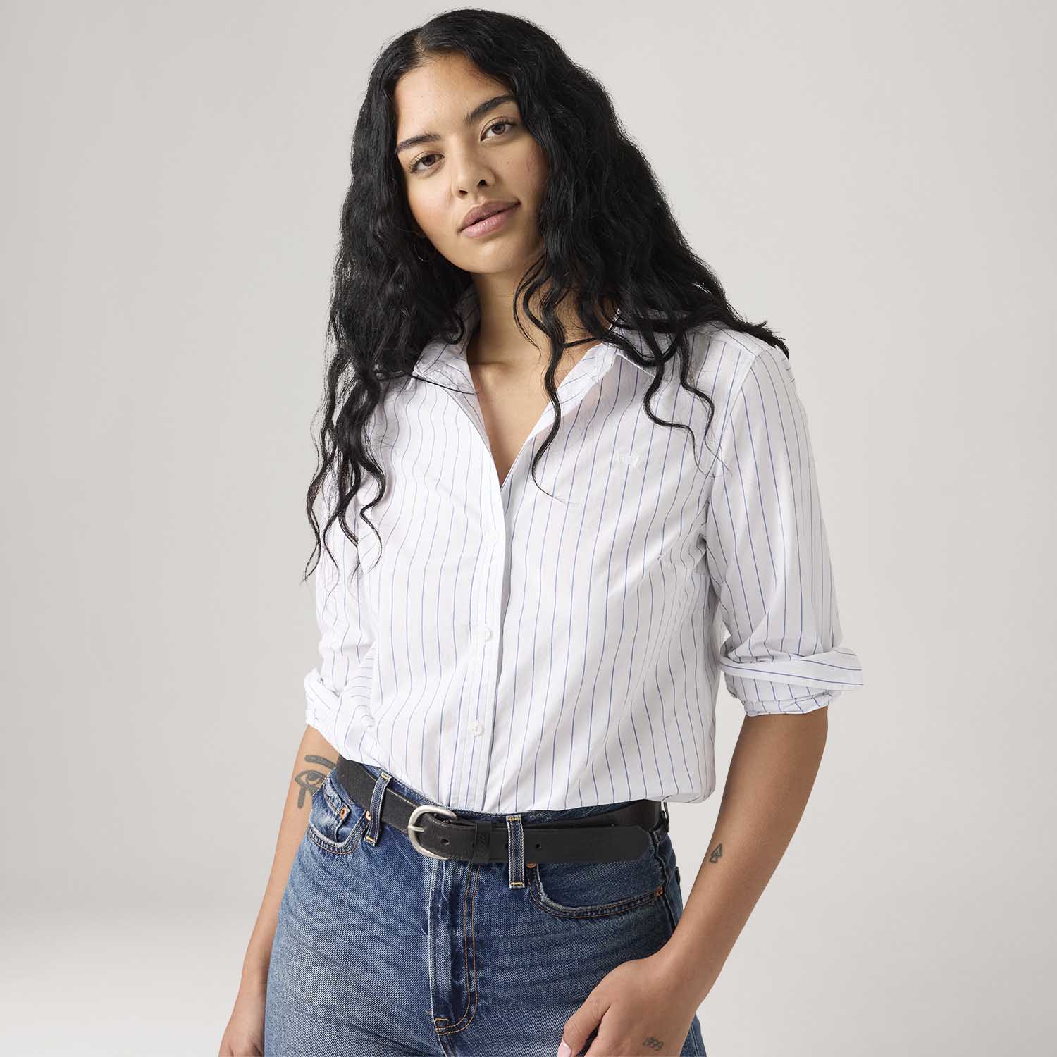 Camisa Levi's® The Classic BW Azul - Levi's® Brasil