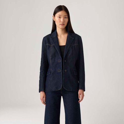 Blazer Jeans Levi's® Paloma Western Lavagem Escura