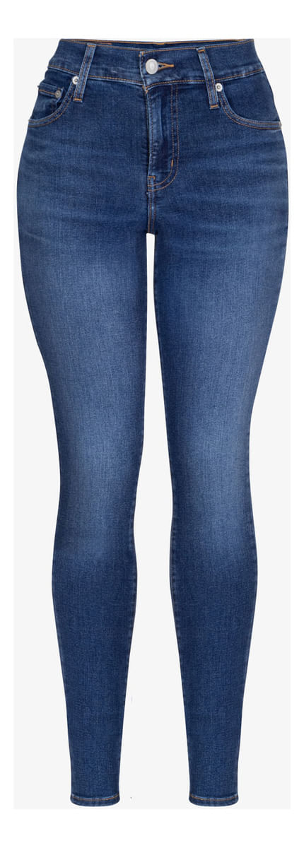 Calça Jeans Levi's® 720 High Rise Super Skinny Lavagem Escura