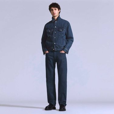 Calça Jeans Levi's® Blue Tab Anchor Relaxed Straight Lavagem Escura