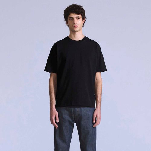 Camiseta Levi's® Blue Tab Relaxed Preta Manga Curta