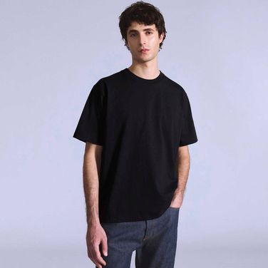 Camiseta Levi's® Blue Tab Relaxed Preta Manga Curta