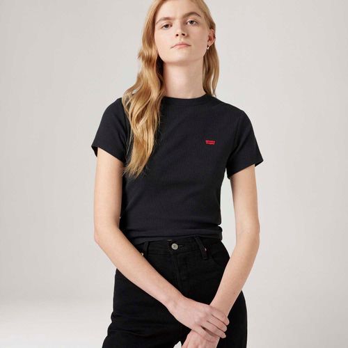 Camiseta Levi's® Essential Sporty Preta Manga Curta