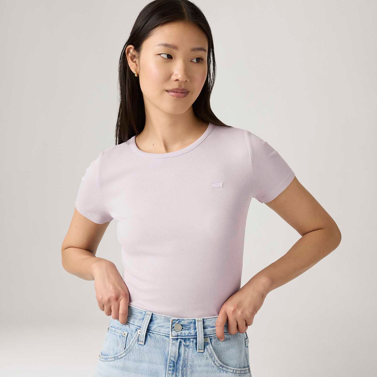 Camiseta Levi's® Hayes Lilás Manga Curta - Levi's® Brasil