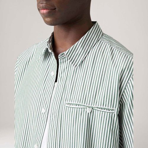 Camisa Levi's® Zandt Cropped Verde Manga Curta