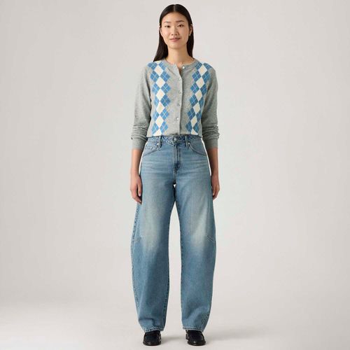 Calça Jeans Levi's® Baggy Dad Barrel Lavagem Média