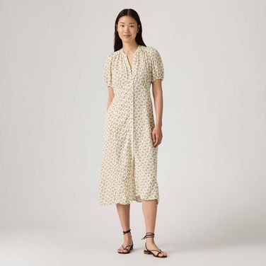 Vestido Levi's® Rosa Midi Amarelo